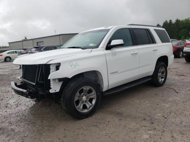 1GNSKAKC5KR342761 - 2019 CHEVROLET TAHOE K1500 LS WHITE photo 1