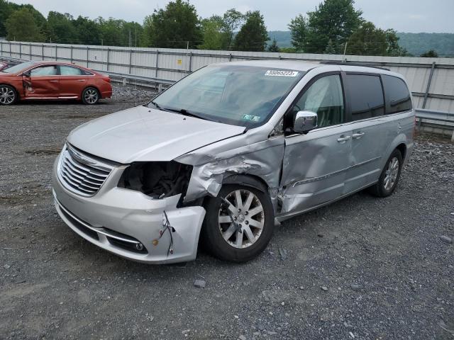 2A4RR8DGXBR680267 - 2011 CHRYSLER TOWN & COU TOURING L SILVER photo 1