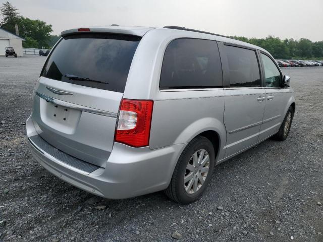 2A4RR8DGXBR680267 - 2011 CHRYSLER TOWN & COU TOURING L SILVER photo 3