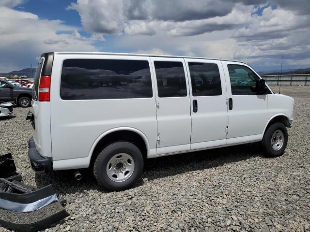 1GAWGFFG6L1148173 - 2020 CHEVROLET EXPRESS G2 LT WHITE photo 3