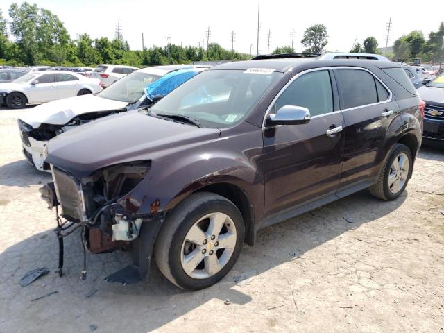 2CNFLFE58B6422225 - 2011 CHEVROLET EQUINOX LTZ BURGUNDY photo 1