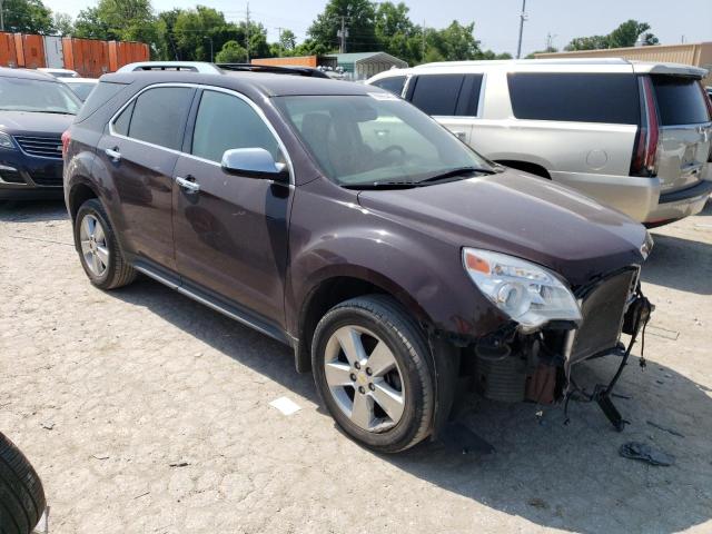 2CNFLFE58B6422225 - 2011 CHEVROLET EQUINOX LTZ BURGUNDY photo 4