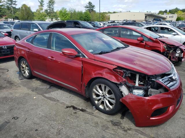 KMHFG4JG7CA172593 - 2012 HYUNDAI AZERA GLS RED photo 4