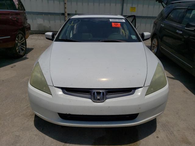 1HGCM66594A032261 - 2004 HONDA ACCORD EX WHITE photo 5