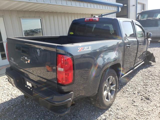 1GCGTDEN9L1164671 - 2020 CHEVROLET COLORADO Z71 BLUE photo 4