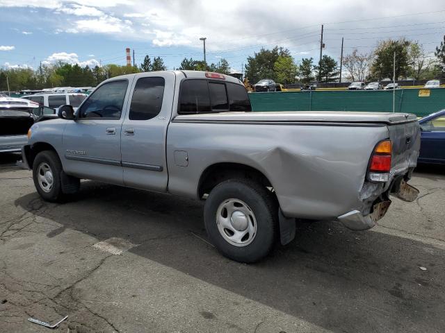 5TBRN341X4S438422 - 2004 TOYOTA TUNDRA ACCESS CAB SR5 SILVER photo 2