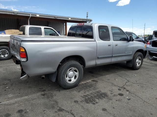5TBRN341X4S438422 - 2004 TOYOTA TUNDRA ACCESS CAB SR5 SILVER photo 3