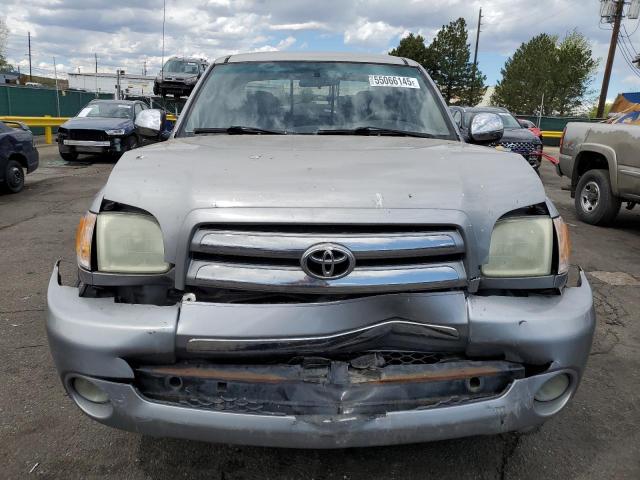 5TBRN341X4S438422 - 2004 TOYOTA TUNDRA ACCESS CAB SR5 SILVER photo 5