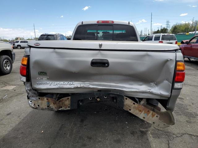 5TBRN341X4S438422 - 2004 TOYOTA TUNDRA ACCESS CAB SR5 SILVER photo 6