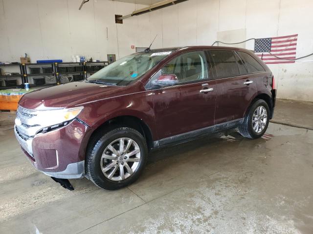 2FMDK3JC0BBB26779 - 2011 FORD EDGE SEL BURGUNDY photo 1