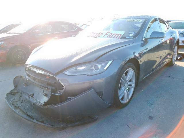 5YJSA1S18EFP33178 - 2014 TESLA MODEL S  foto 2