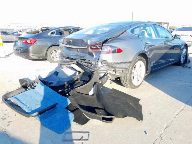 5YJSA1S18EFP33178 - 2014 TESLA MODEL S  foto 4