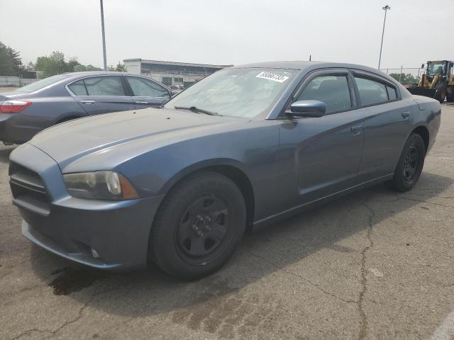 2C3CDXAT0CH247493 - 2012 DODGE CHARGER POLICE BLUE photo 1