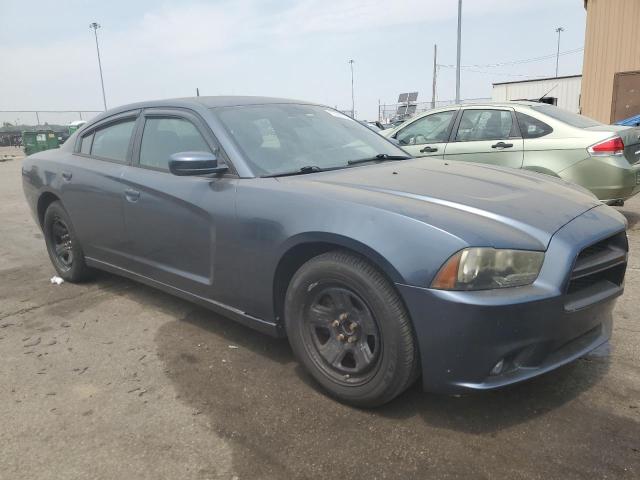 2C3CDXAT0CH247493 - 2012 DODGE CHARGER POLICE BLUE photo 4