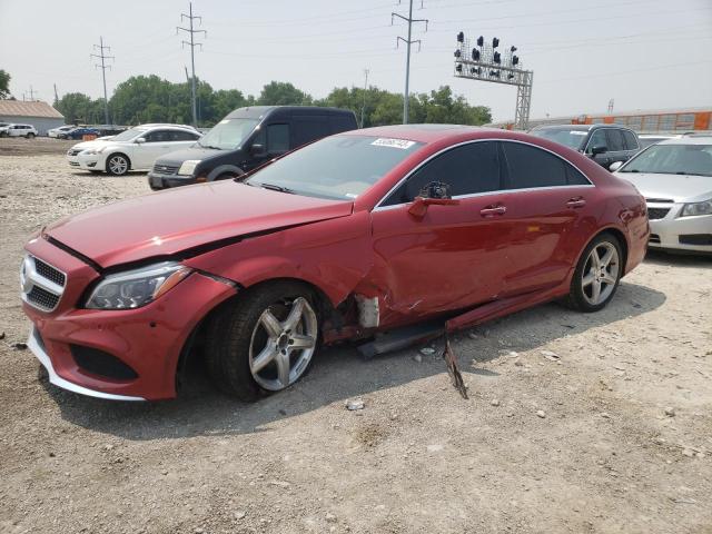 WDDLJ9BB8GA183056 - 2016 MERCEDES-BENZ CLS 550 4MATIC RED photo 1