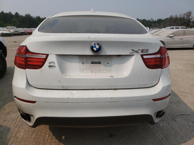 5UXFG2C54E0C44767 - 2014 BMW X6 XDRIVE35I WHITE photo 6