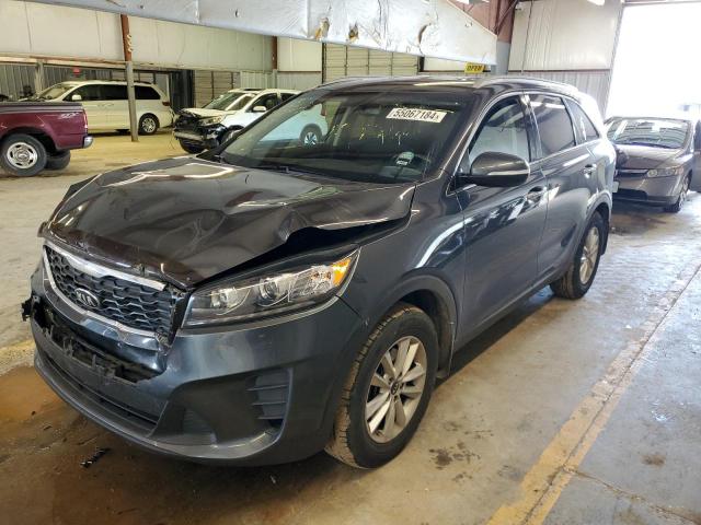 5XYPG4A3XKG602296 - 2019 KIA SORENTO L GRAY photo 1