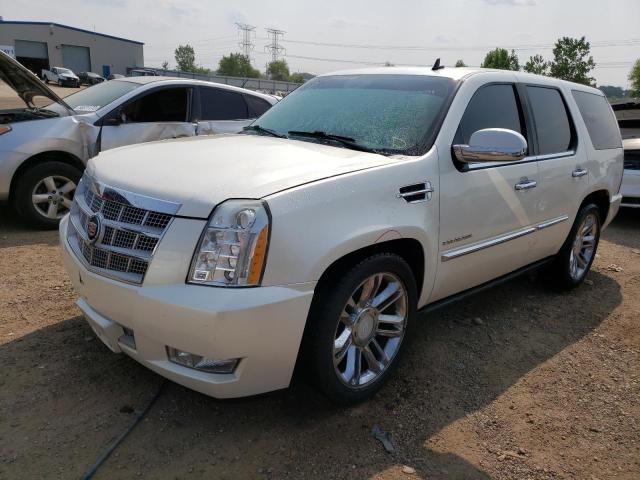 1GYUKDEF2AR149324 - 2010 CADILLAC ESCALADE PLATINUM WHITE photo 1