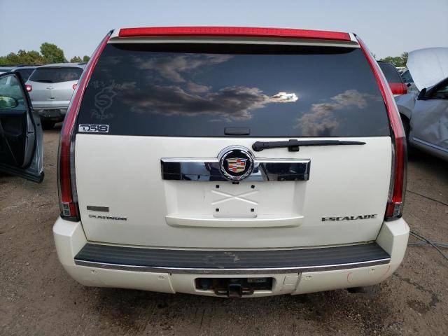 1GYUKDEF2AR149324 - 2010 CADILLAC ESCALADE PLATINUM WHITE photo 6