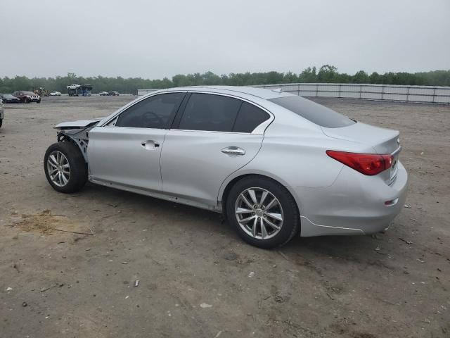 JN1BV7AP8FM337244 - 2015 INFINITI Q50 BASE SILVER photo 2