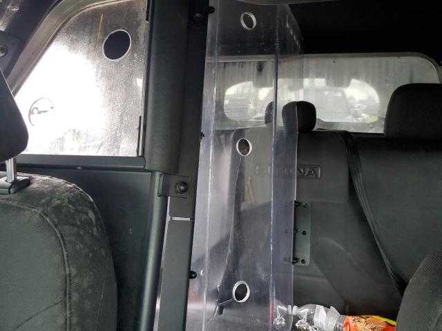 1FM5K8ABXMGA44045 - 2021 FORD EXPLORER POLICE INTERCEPTOR BLACK photo 10