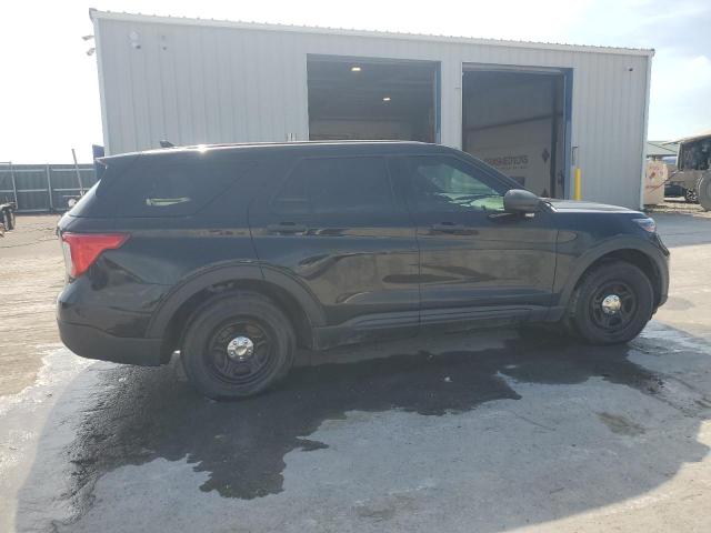 1FM5K8ABXMGA44045 - 2021 FORD EXPLORER POLICE INTERCEPTOR BLACK photo 3