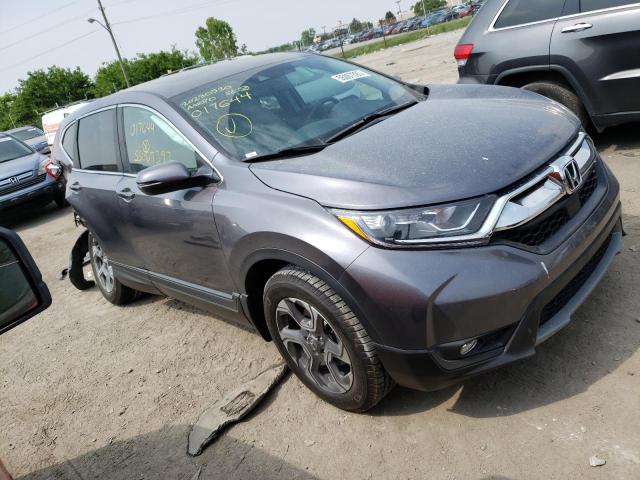 7FARW2H80KE017644 - 2019 HONDA CR-V EXL GRAY photo 4