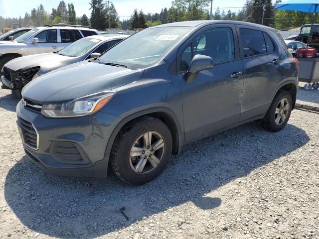 KL7CJNSB3MB305019 - 2021 CHEVROLET TRAX LS GRAY photo 1