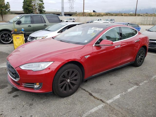 5YJSA1DP7DFP12953 - 2013 TESLA MODEL S Qırmızı foto 1