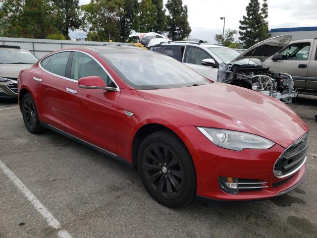 5YJSA1DP7DFP12953 - 2013 TESLA MODEL S Qırmızı foto 4