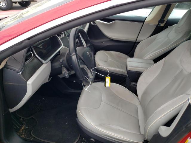 5YJSA1DP7DFP12953 - 2013 TESLA MODEL S Qırmızı foto 7