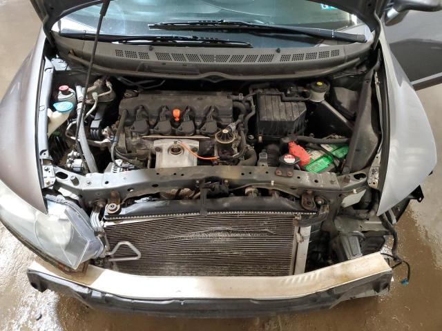 2HGFA16679H351314 - 2009 HONDA CIVIC LX-S رمادي صورة 11