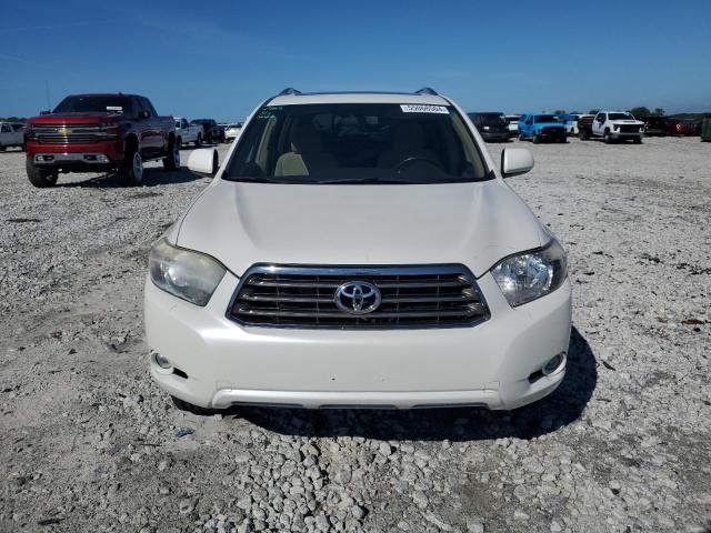 JTEDS43A982016944 - 2008 TOYOTA HIGHLANDER SPORT WHITE photo 5