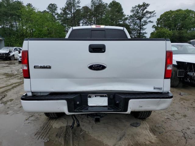 1FTRX14W17NA40320 - 2007 FORD F150 WHITE photo 6