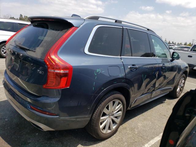 YV4A22PK1J1336881 - 2018 VOLVO XC90 T6 BLUE photo 3