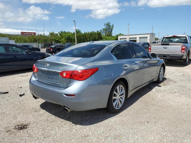 JN1EV7AP3GM304697 - 2016 INFINITI Q50 PREMIUM BLUE photo 3