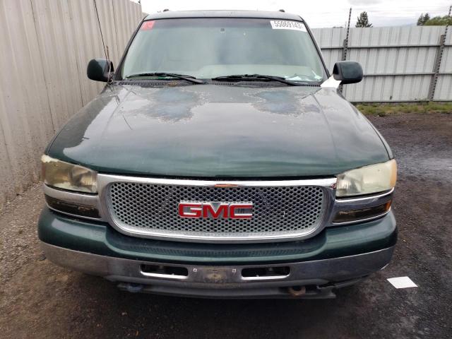 3GKGK26G31G172274 - 2001 GMC YUKON XL K2500 GREEN photo 5