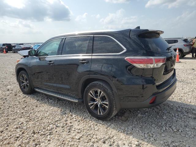 5TDKKRFH7GS145192 - 2016 TOYOTA HIGHLANDER XLE BLACK photo 2