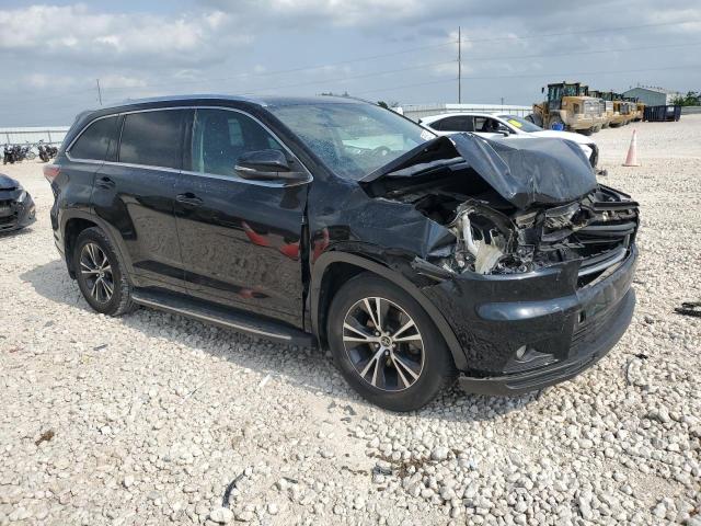 5TDKKRFH7GS145192 - 2016 TOYOTA HIGHLANDER XLE BLACK photo 4