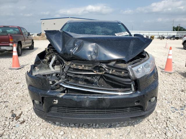 5TDKKRFH7GS145192 - 2016 TOYOTA HIGHLANDER XLE BLACK photo 5