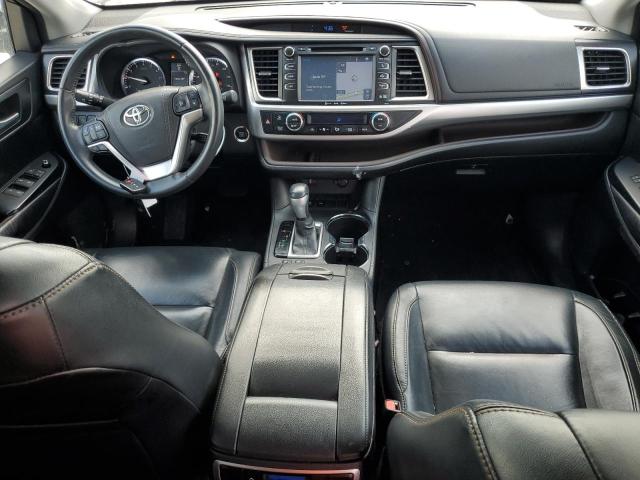 5TDKKRFH7GS145192 - 2016 TOYOTA HIGHLANDER XLE BLACK photo 8