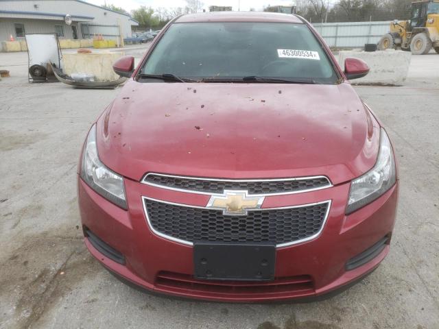 1G1P75SZ7E7322130 - 2014 CHEVROLET CRUZE RED photo 5