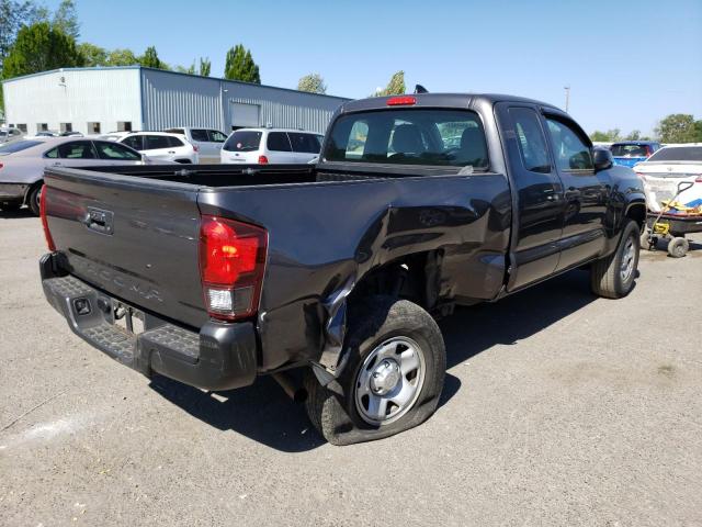 5TFRX5GNXJX112492 - 2018 TOYOTA TACOMA ACCESS CAB ნაცრისფერი ფოტო 3