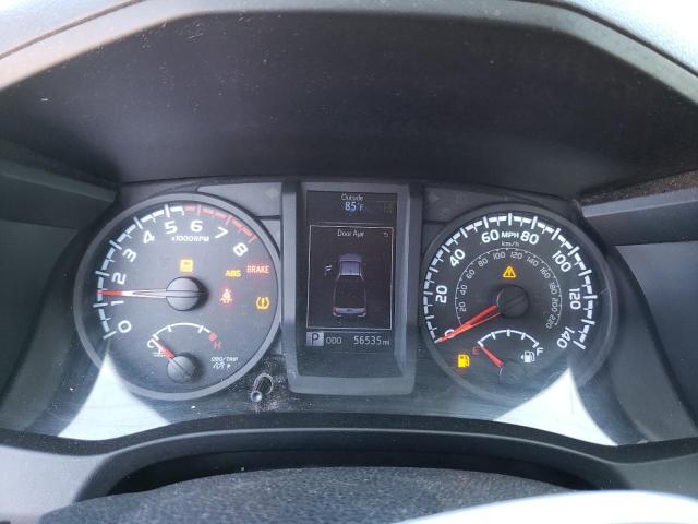 5TFRX5GNXJX112492 - 2018 TOYOTA TACOMA ACCESS CAB ნაცრისფერი ფოტო 9