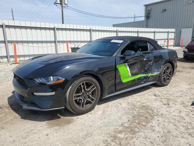 1FATP8UH3J5115399 - 2018 FORD MUSTANG BLACK photo 1