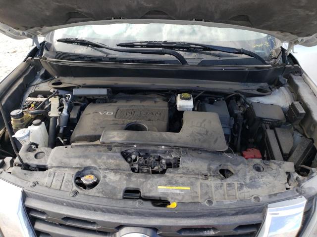 5N1DR2MN2KC612657 - 2019 NISSAN PATHFINDER S SILVER photo 12