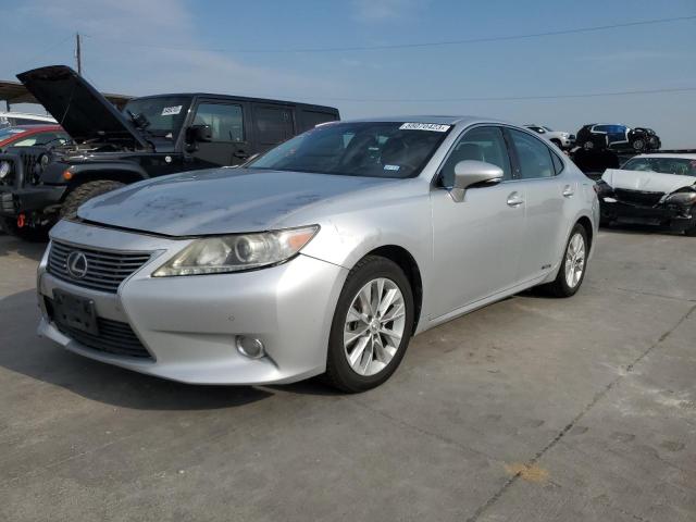 JTHBW1GG5D2023539 - 2013 LEXUS ES 300H SILVER photo 1