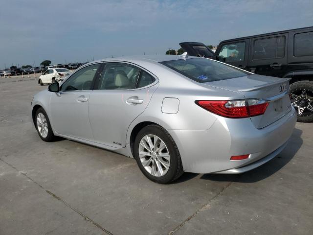 JTHBW1GG5D2023539 - 2013 LEXUS ES 300H SILVER photo 2