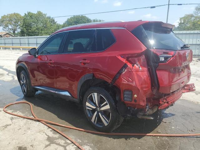 5N1AT3CA4MC727417 - 2021 NISSAN ROGUE SL RED photo 2