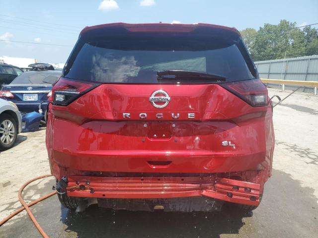 5N1AT3CA4MC727417 - 2021 NISSAN ROGUE SL RED photo 6